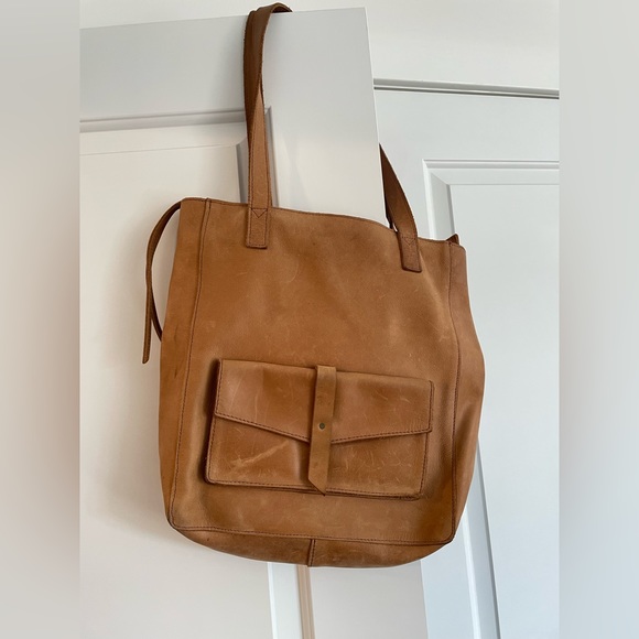 Raven + Lily Bags Raven Lily Leather Magnolia Traveler Tote Poshmark